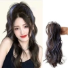 Kẹp tóc giả màu nổi bật, mềm mại, phù hợp buộc nửa đuôi ngựa - Giá chỉ 39.600₫ 3