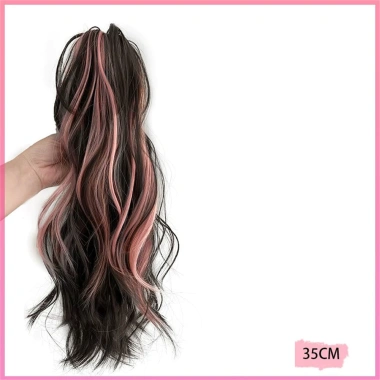 Kẹp Tóc Giả Nữ Màu Nổi Bật, Lông Tơ Mềm Mại, Dùng Hàng Ngày, Giá Chỉ 39.600₫ 6