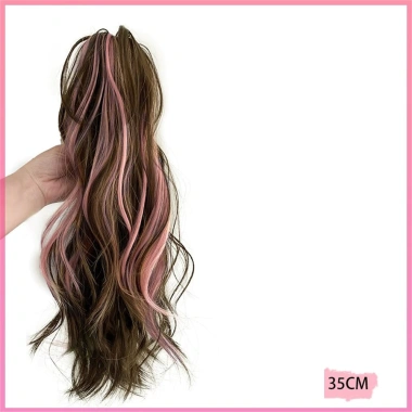 Kẹp Tóc Giả Nữ Màu Nổi Bật, Lông Tơ Mềm Mại, Dùng Hàng Ngày, Giá Chỉ 39.600₫ 8