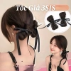 Kẹp tóc giả tết 2 bên, nơ đính ruy băng phong cách nữ tính - Giá ưu đãi 51.000₫