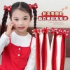 Kẹp tóc giả tết cho bé Đầu tóc màu rực rỡ, siêu bền, dễ đeo, giá chỉ 32.000đ 2