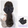 Kẹp Tóc Giả Tự Nhiên Nơ Xoăn, Kiểu Bện Đuôi Ngựa Mềm Mại - Giá 81.400 VND 2