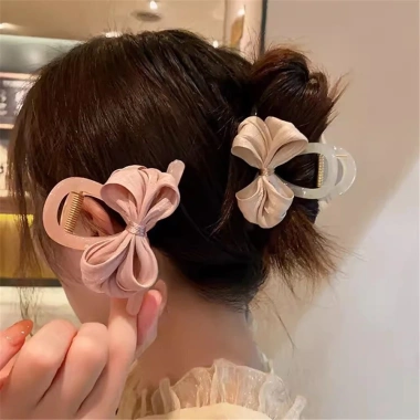 Kẹp Tóc Grabber Phong Cách Mới Tình Yêu Đầu Cá Mập Lưng Đầu Kẹp Mũ Nữ 17k