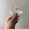 Kẹp tóc handmade 6 chiếc chữ U ngọc trai và hoa gốm - Phù hợp tiệc cưới lễ hội, giá ưu đãi 138.780 VND 2