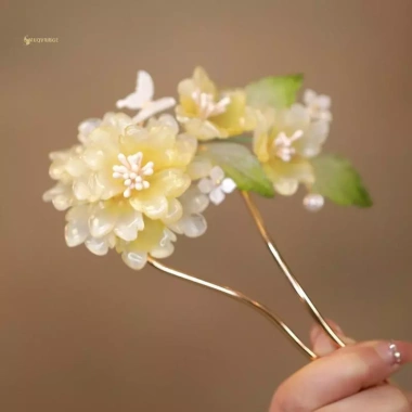Kẹp tóc handmade kim loại Trung Hoa Hanfu Phụ kiện tóc đẹp mắt giá ưu đãi 65.664₫
