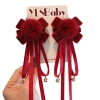Kẹp tóc Hanfu lễ hội năm mới trẻ em - nơ nhung pom-pom, máy phát nhạc Trung Quốc, công chúa 115.668₫ 5