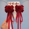 Kẹp tóc Hanfu lễ hội năm mới trẻ em - nơ nhung pom-pom, máy phát nhạc Trung Quốc, công chúa 115.668₫ 6