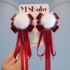 Kẹp tóc Hanfu lễ hội năm mới trẻ em - nơ nhung pom-pom, máy phát nhạc Trung Quốc, công chúa 115.668₫ 7