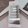 Kẹp tóc hình học kim loại bạc 8 chiếc - teen, giao nhanh, giá 37.400₫ 4
