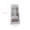 Kẹp tóc hình học kim loại bạc 8 chiếc - teen, giao nhanh, giá 37.400₫ 8