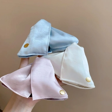 Kẹp Tóc Hình Tam Giắc Vỏ Satin Phong Cách Hàn Quốc - Cao Cấp, Giá Ưu Đãi 41.360₫