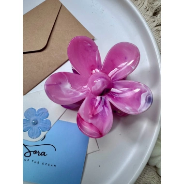 Kẹp tóc Hoa đa màu phong cách Hàn Quốc xinh xắn phù hợp mọi outfit, giảm giá 20k 3