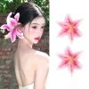 Kẹp Tóc Hoa Huệ Màu Hồng Chuyển Màu - Phụ Kiện Thời Trang Nữ Tiện Lợi Giá Ưu Đãi 3