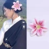 Kẹp Tóc Hoa Huệ Màu Hồng Chuyển Màu - Phụ Kiện Thời Trang Nữ Tiện Lợi Giá Ưu Đãi 10
