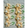Kẹp tóc hoa len năm cánh handmade pastel Hàn Quốc - xinh xắn, giá 15.000 VND 6