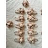 Kẹp tóc hoa len năm cánh handmade pastel Hàn Quốc - xinh xắn, giá 15.000 VND 8