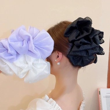 Kẹp tóc hoa lưới Hàn Quốc cá tính - Phụ kiện thời trang giá chỉ 66.740₫ giảm 3