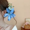 Kẹp tóc hoa thời trang đa năng cho nữ, phong cách kỳ nghỉ, giá ưu đãi 29.140₫ 4