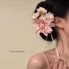 Kẹp tóc hoa unisex nụ hoa nhỏ xinh, dây nhẹ, áo dài chụp ảnh lễ tết - 20.000đ 3