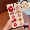 Kẹp tóc hoạt hình cho mèo chó 10-30 cái mềm không giật lông chụp hình dễ thương 5