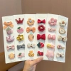 Kẹp tóc hoạt hình cho mèo chó 10-30 cái mềm không giật lông chụp hình dễ thương 7