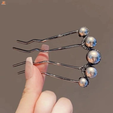 Kẹp tóc hợp kim Trung Hoa ngọc trai, phù hợp tiệc cưới lễ hội, giá ưu đãi 37.584 14