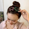 Kẹp Tóc HYCEO Nổ Đa Màu BB Phụ Kiện Thời Trang Kim Loại Kim Cương Giả Dành Cho Bé Gái 5