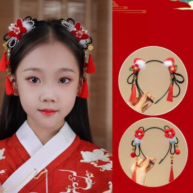 Kẹp Tóc HYCEO Vòng Tóc Tua Rua Hanfu Hoa Phong Cách Bện, Phù Hợp Lễ Hội Truyền Thống, Giá 84.240₫ 7 Kẹp Tóc HYCEO Vòng Tóc Tua Rua Hanfu Hoa Phong Cách Bện, Phù Hợp Lễ Hội Truyền Thống, Giá 84.240₫ 7