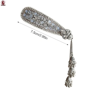 Kẹp tóc kim cương giả full nổ thiết kế trái tim - Đẹp, bền, dùng mọi nơi 3