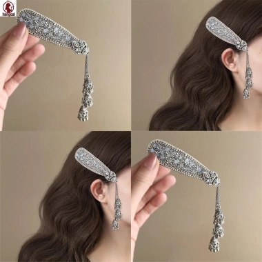 Kẹp tóc kim cương giả full nổ thiết kế trái tim - Đẹp, bền, dùng mọi nơi 7