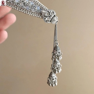 Kẹp tóc kim cương giả full nổ thiết kế trái tim - Đẹp, bền, dùng mọi nơi 8