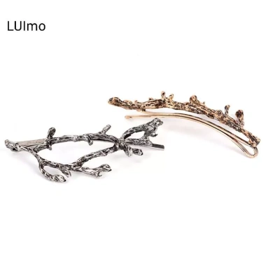 Kẹp Tóc Kim Loại Cây Nhánh Vàng Bạc Bobby Pin SBS Phù Hợp Nữ Giá 39.312₫ 3