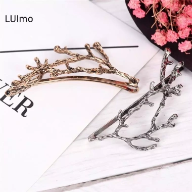 Kẹp Tóc Kim Loại Cây Nhánh Vàng Bạc Bobby Pin SBS Phù Hợp Nữ Giá 39.312₫ 6
