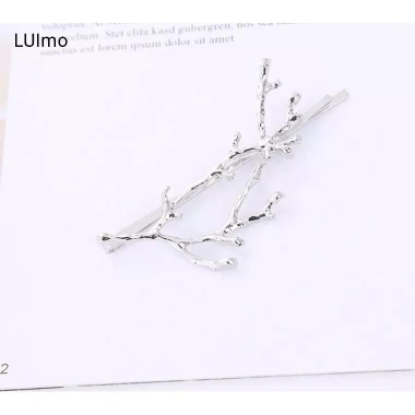 Kẹp Tóc Kim Loại Cây Nhánh Vàng Bạc Bobby Pin SBS Phù Hợp Nữ Giá 39.312₫ 10