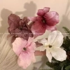 Kẹp tóc lan nhung pastel nhẹ nhàng phong cách Hàn Quốc cho nữ xinh giá 25.000 VND 2