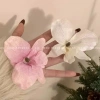 Kẹp tóc lan nhung pastel nhẹ nhàng phong cách Hàn Quốc cho nữ xinh giá 25.000 VND 4