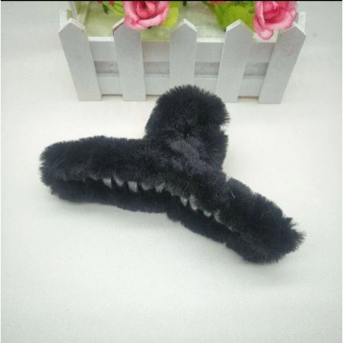 Kẹp tóc lông Hàn Quốc 13cm - Siêu bền, giữ tóc chắc, Giá ưu đãi 20.000₫ 2