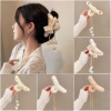 Kẹp tóc lông nhiều màu phong cách Hàn Quốc, càng cua siêu nhẹ, giá 17.900 VND