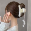 Kẹp tóc lông nhiều màu phong cách Hàn Quốc, càng cua siêu nhẹ, giá 17.900 VND 7