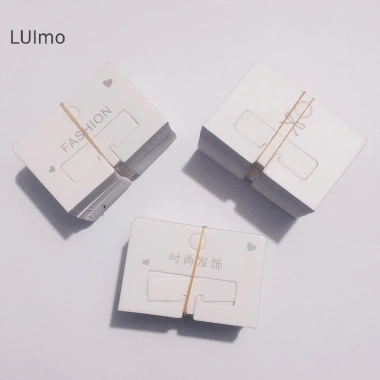 Kẹp tóc Luimo 50 chiếc - Thiết kế đơn giản, bao bì thẻ giấy, phụ kiện thời trang, giá chỉ 42.240₫