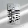Kẹp tóc mái ngang màu đen thiết kế đơn giản cho nữ - Giá chỉ 46.062 VND, giảm mạnh 9