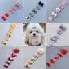 Kẹp tóc mèo mềm không giật lông 5 cái - BB hoạt hình cho Maltese & Yorkshire