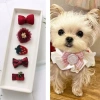 Kẹp tóc mèo mềm không giật lông 5 cái - BB hoạt hình cho Maltese & Yorkshire 2