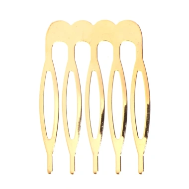 Kẹp tóc Mis 10 răng 5 răng vàng bạc Phụ kiện cưới sang trọng giảm còn 30.140đ
