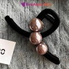 Kẹp tóc ngọc trai nhung 8-13cm mẫu cá mập lớn sang trọng giảm giá 22% 6
