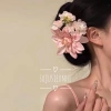 Kẹp tóc nhánh hoa thược dược xuân Trung Hoa - phụ kiện cài đầu chụp ảnh nàng thơ, giảm 18% chỉ 15.000 VND 9