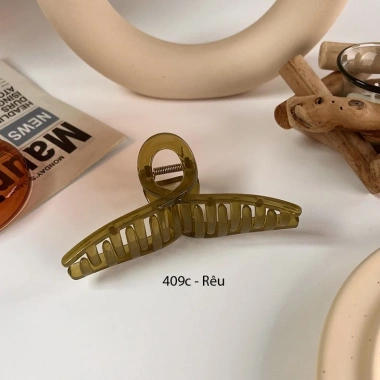 Kẹp Tóc Nhựa Trong Hàn Quốc Vintage Nhiều Màu - Giá 33.250₫ Giảm Đặc Biệt