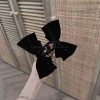 Kẹp tóc nơ bọc nhung 14cm full kẹp - Phong cách nữ tính nhẹ nhàng, giá 85k 6