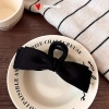 Kẹp tóc nơ đôi phong cách Hepburn - cá mập 13cm, giảm giá 129k, đẹp sang và bền chắc 9