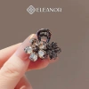 Kẹp tóc nữ càng cua Eleanor Accessories đính đá mái mini - Giá ưu đãi 34.900₫